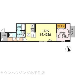 ルリアン加賀の物件間取画像